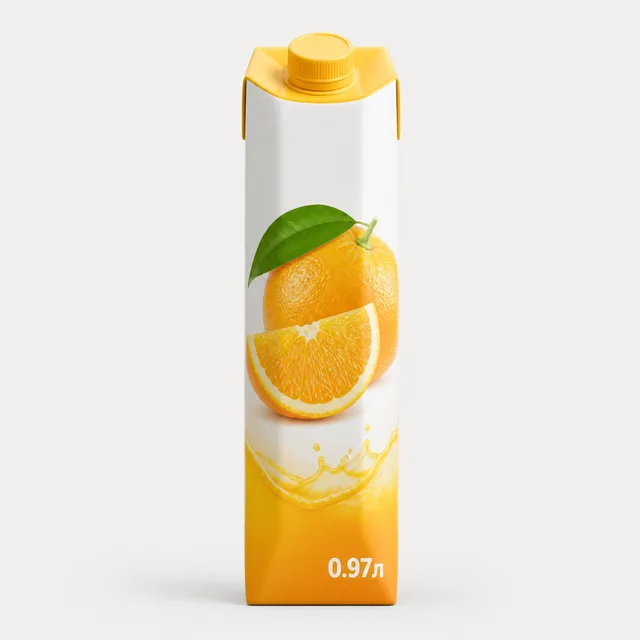 сок " J7" Апельсин с мякотью 0.97л (Россия)