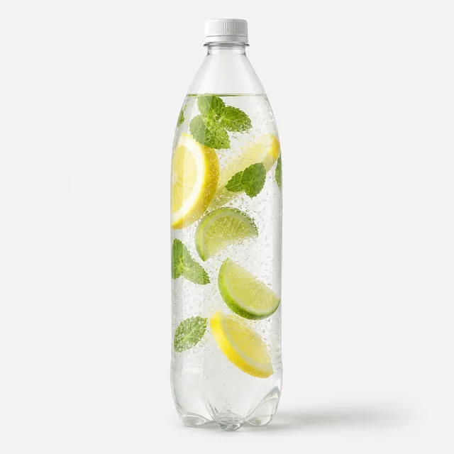 Напиток "El Water" б/а лимон, лайм и мята газ. 1,5л (Россия)