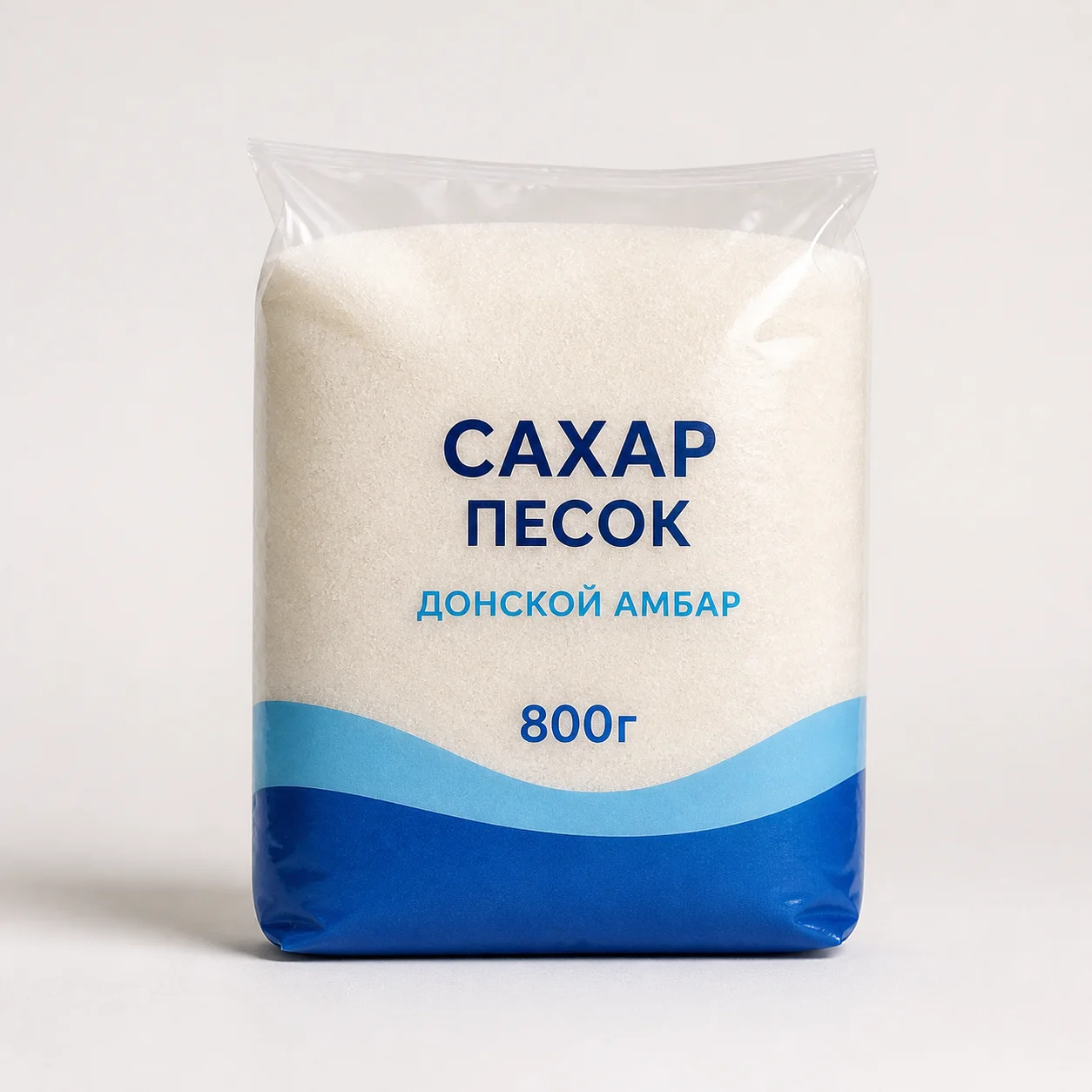AI-иллюстрация Migka AI — Сахар песок "Донской амбар" 800г (Россия)