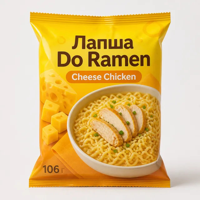 Лапша "Do Ramen" Cheese Chicken 106г (Казахстан)