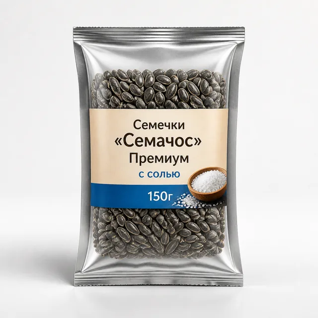 Семечки "Семачос" Премиум с солью 150г