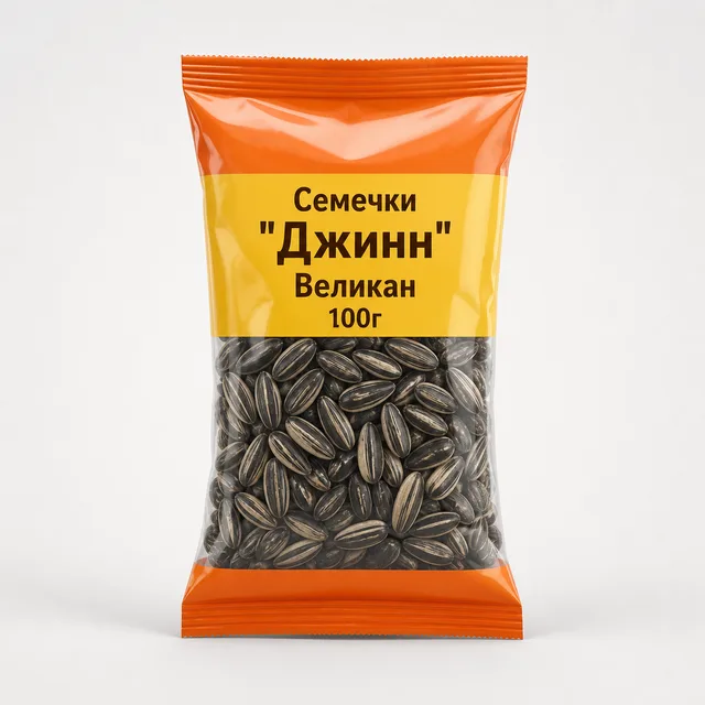 Семечки "Джинн" Великан 100г (Россия)