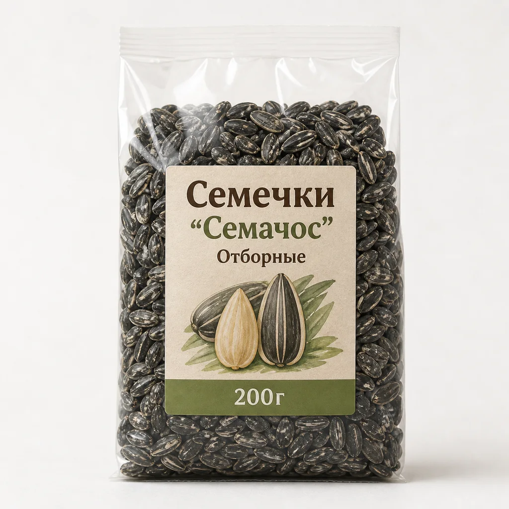 Семечки "Семачос" Отборные 200г (Россия)