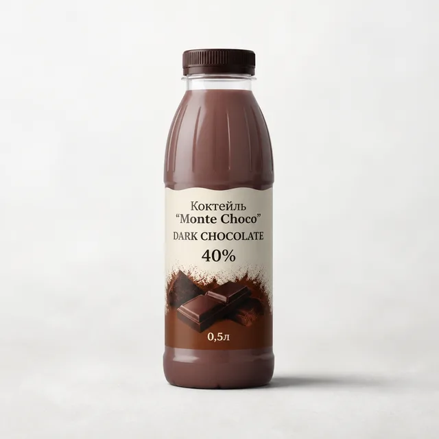 Коктейль "Monte Choco" DARK CHOCOLATE 40% 0,5л (Россия)