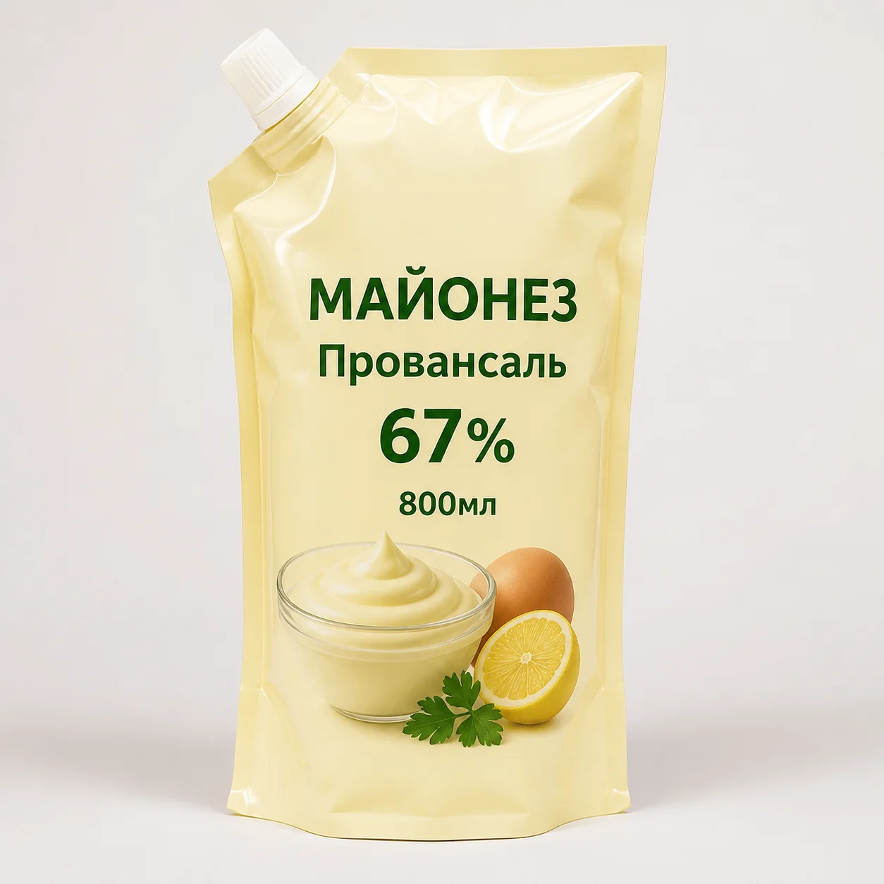 AI-иллюстрация Migka AI — ПЕЧАГИН Майонез Провансаль 67% д/п 800мл*15шт Печагин Продукт (пал50)
