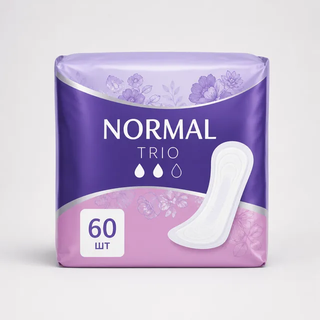 Прокладки Always Discreet Normal Trio 60шт