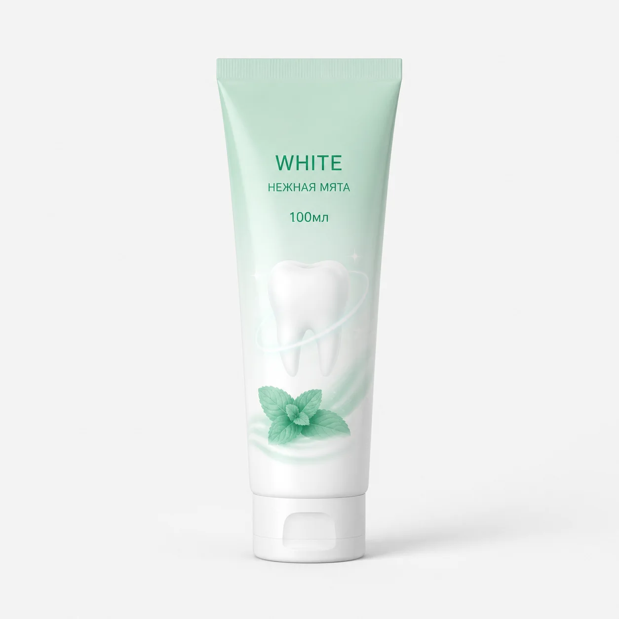 AI-иллюстрация Migka AI — ЗП Blend A Med White Нежная Мята 100мл