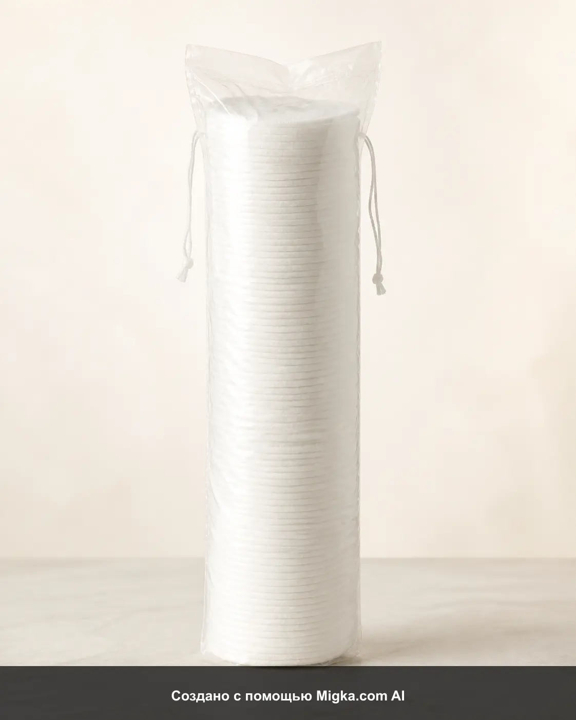 Ватные диски Cotton Flower 150+25шт — AI-студийное фото Migka.com